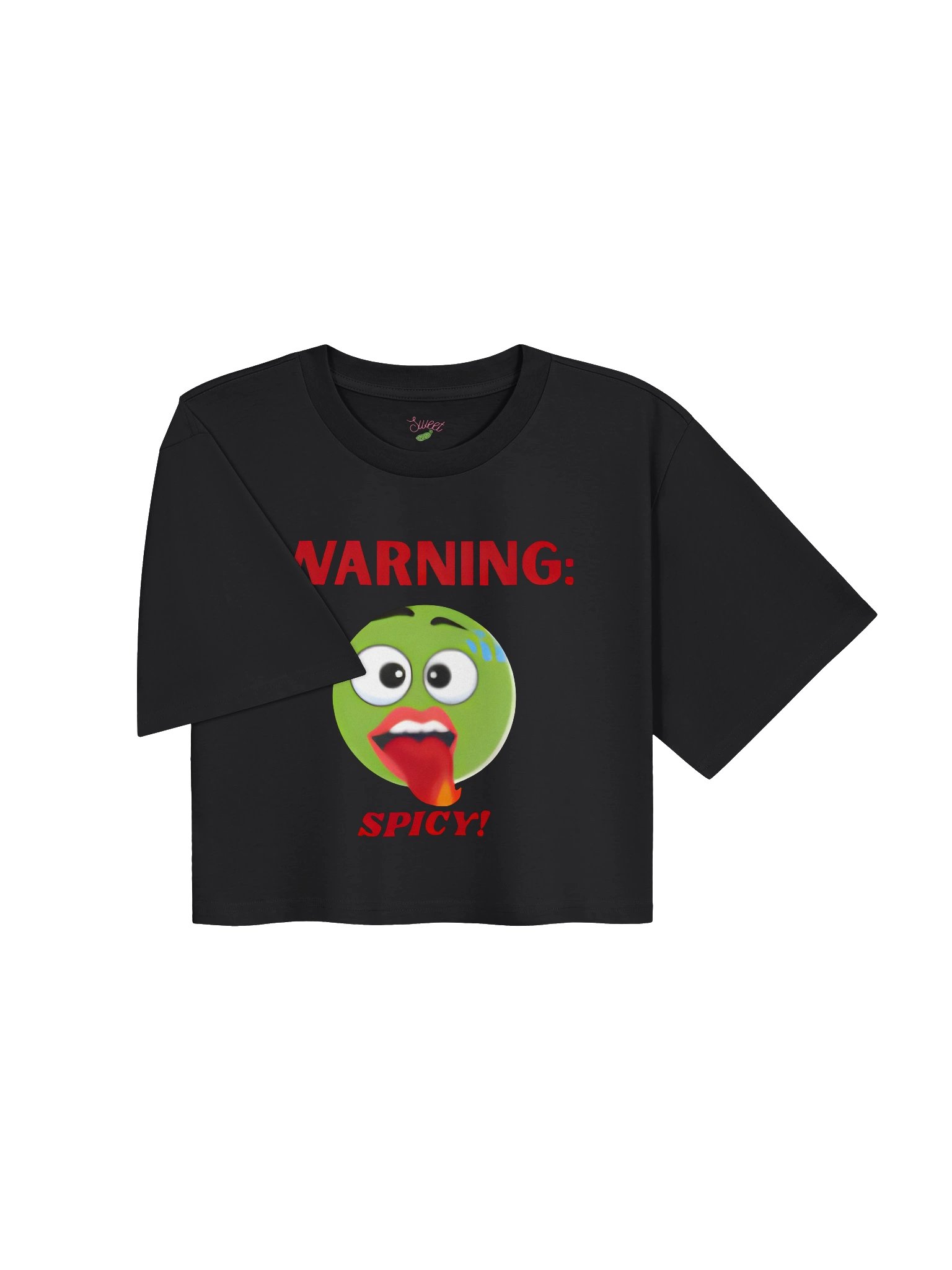 Warning: Spicy Crop Tee product image (12)