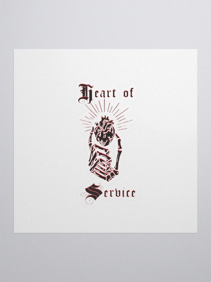 Heart of Service Stickers product image (3)