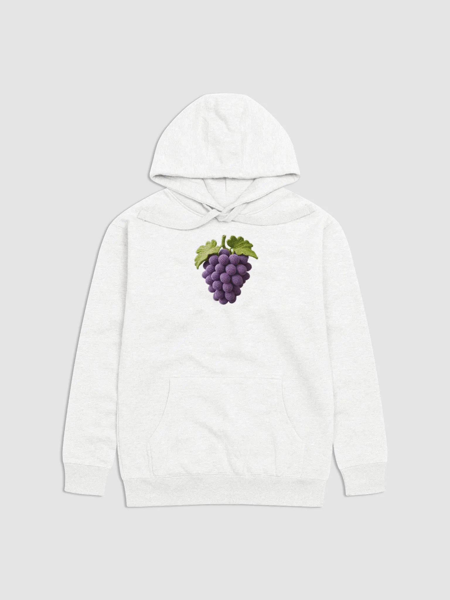 CozyAvocado Cotton Heritage Unisex Premium Hoodie Grape Slice #7 product image (1)