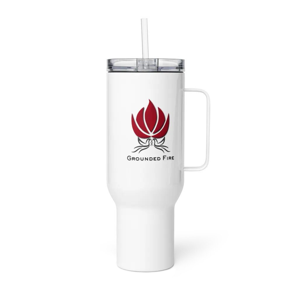 Grounded Fire Logo Travel Mug product image (4)
