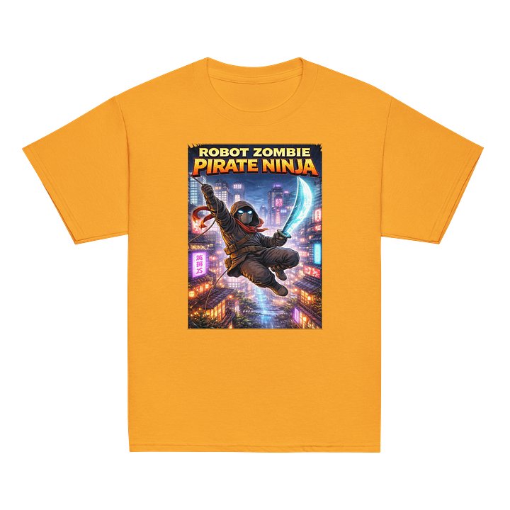 Robot Zombie Pirate Ninja! - Kids' Tee product image (2)