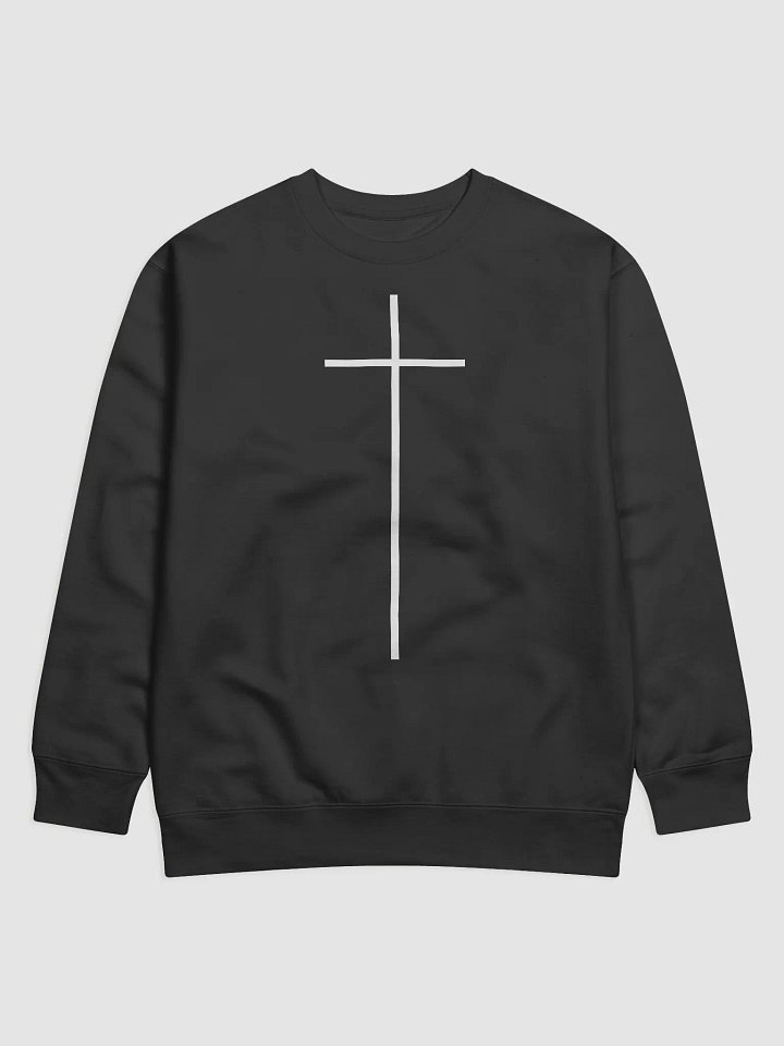 Minimalist Cross Sweatshirt product image (1)