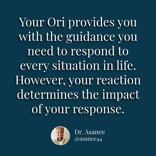 Your Ori doesn't leave you without guidance. It provides you with what you need to respond to every situation you face, good ...