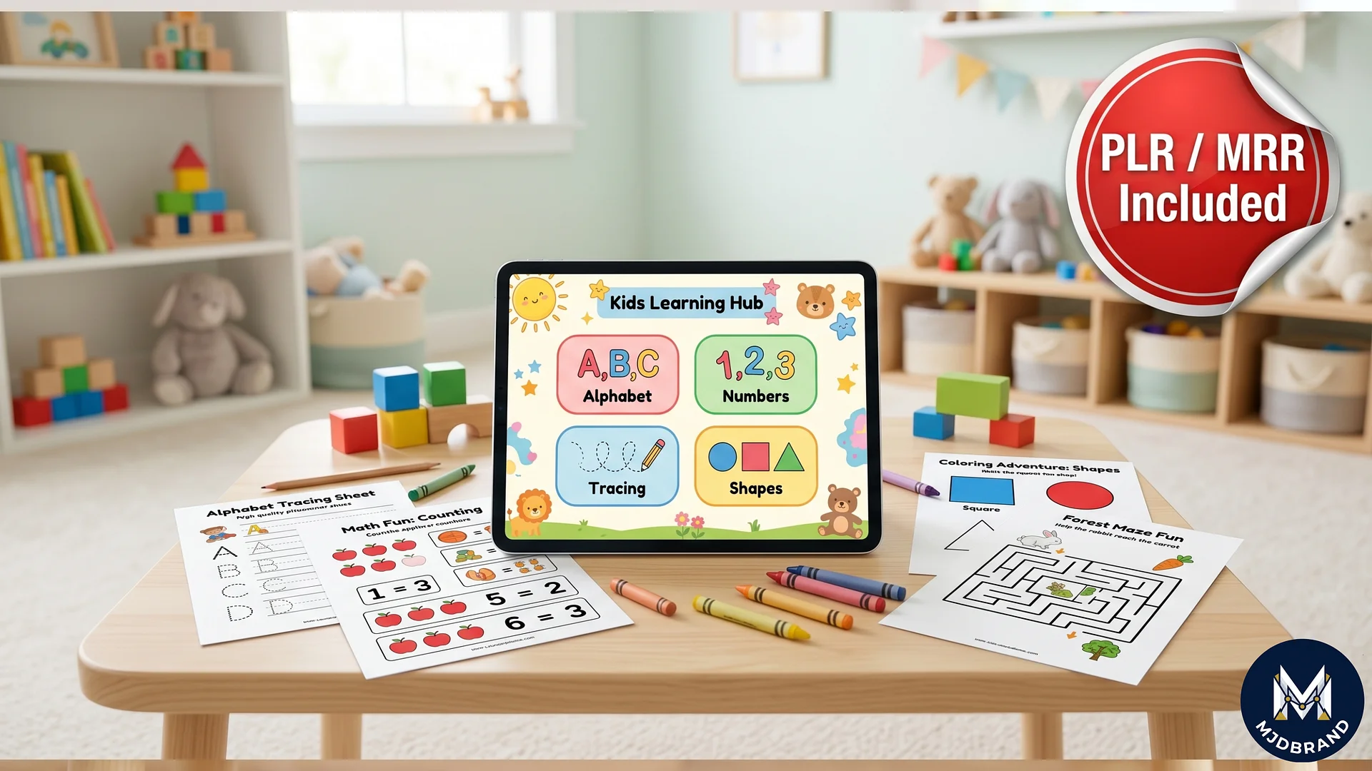 The Ultimate Kids Educational Mega Bundle, Ready-to-Sell PLR Business (MRR/PLR Included) product image (6)