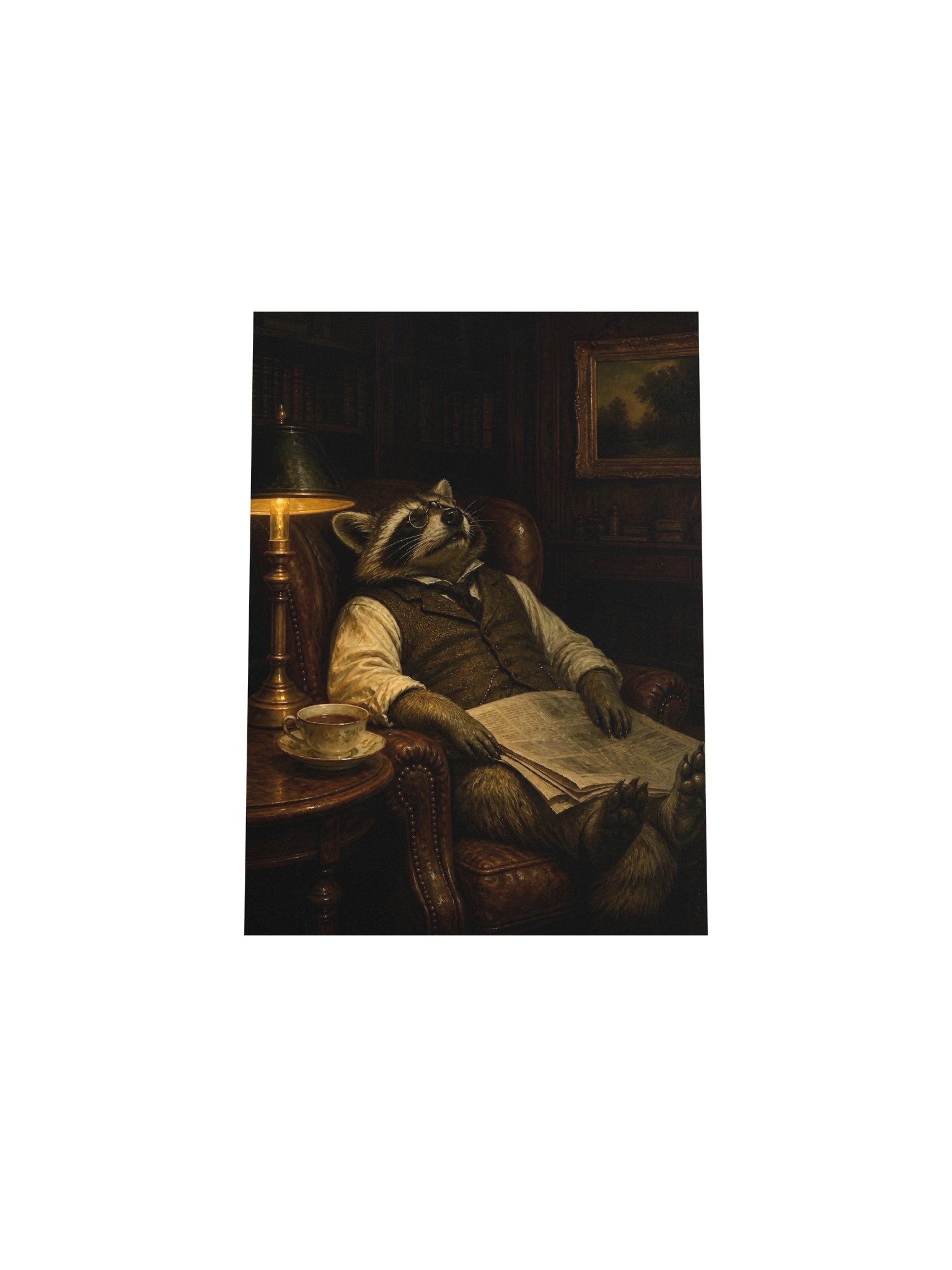 Asleep in the Reading Room product image (4)