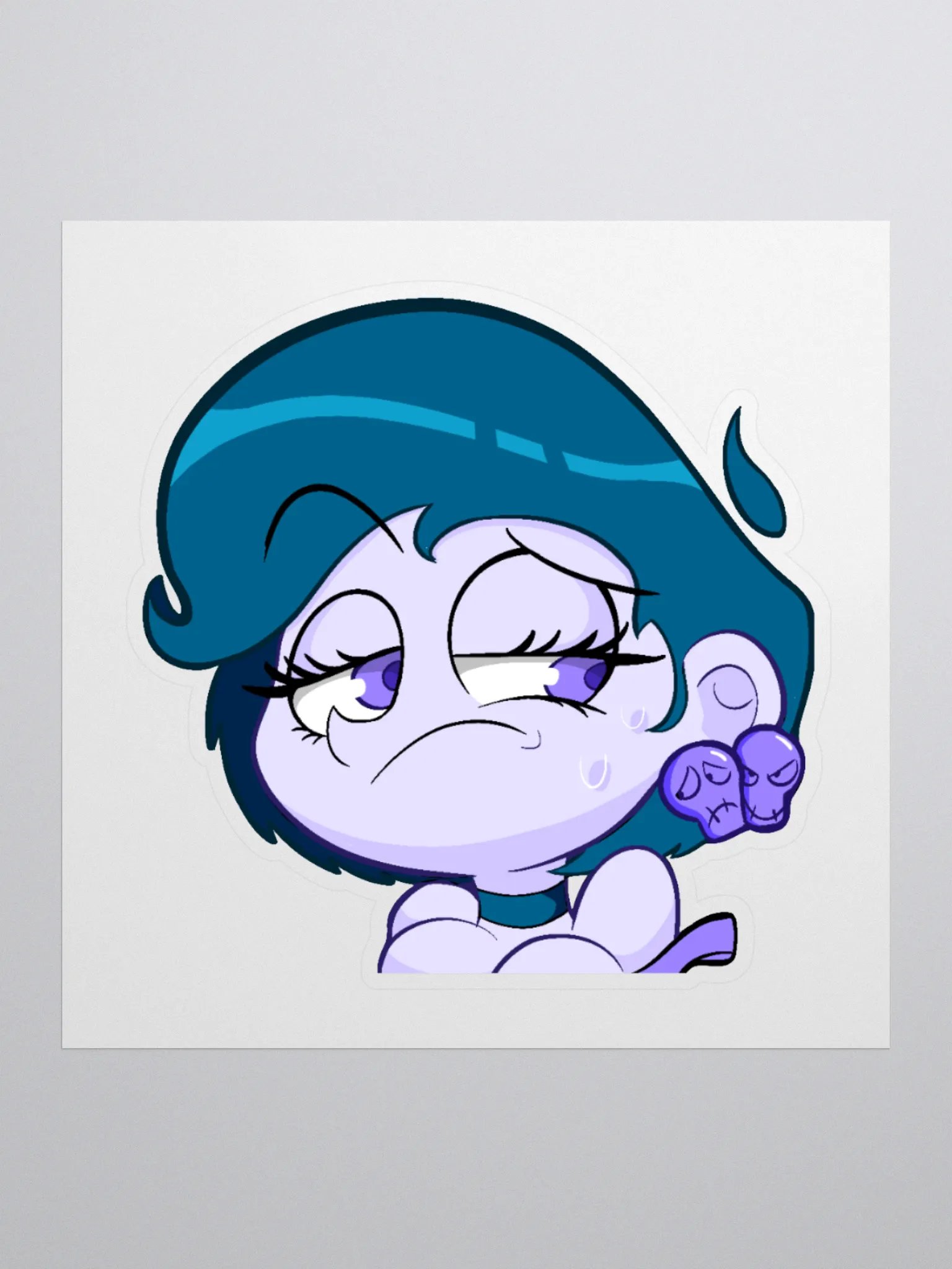 Goth C4ndy Emote Sticker product image (1)