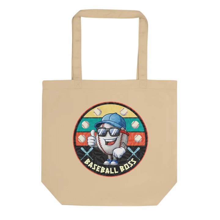 Baseball Boss Eco-Friendly Tote Bag product image (1)