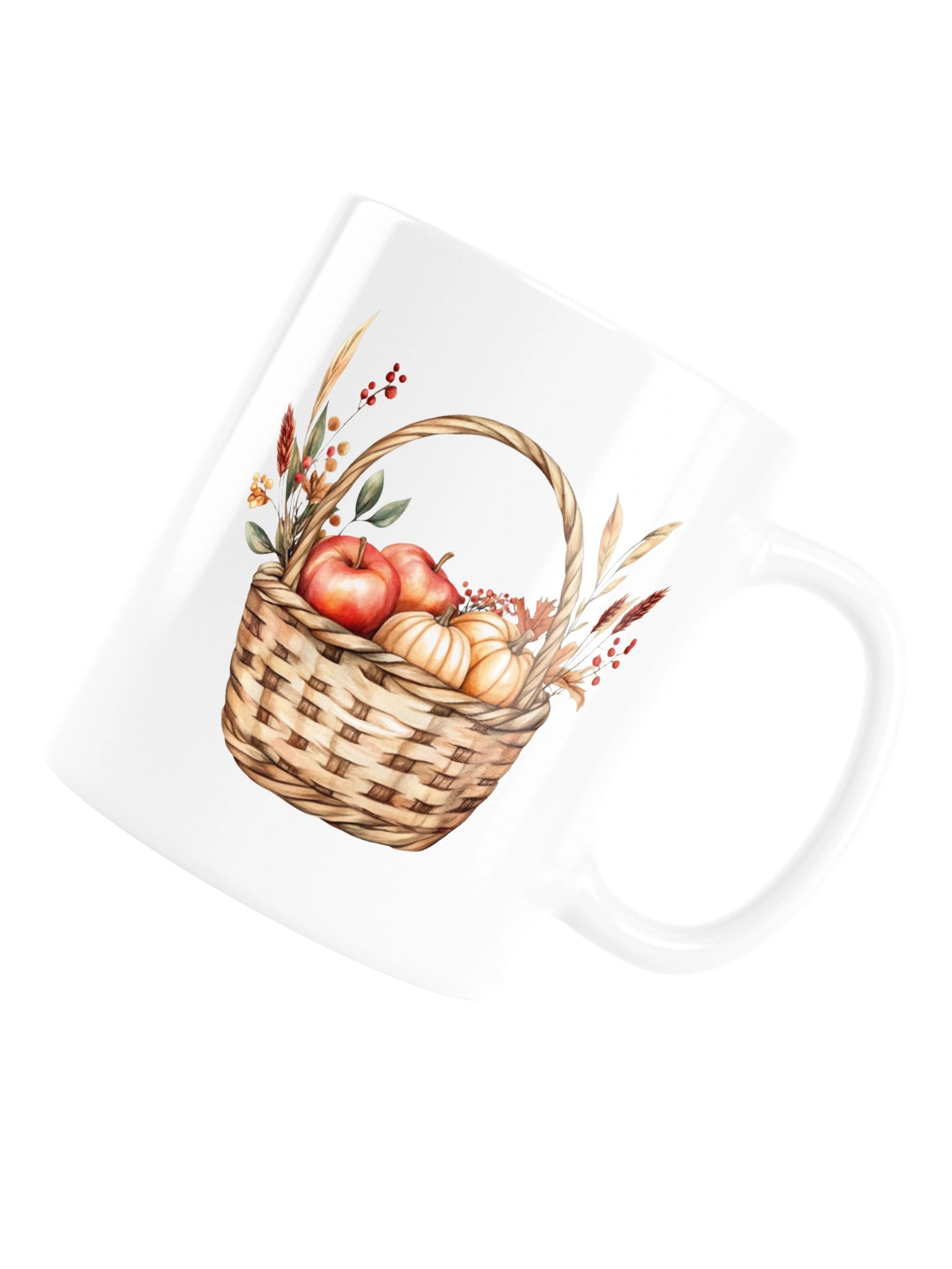 Jute Harvest Basket Mug — The Quiet Parlor Collection product image (2)