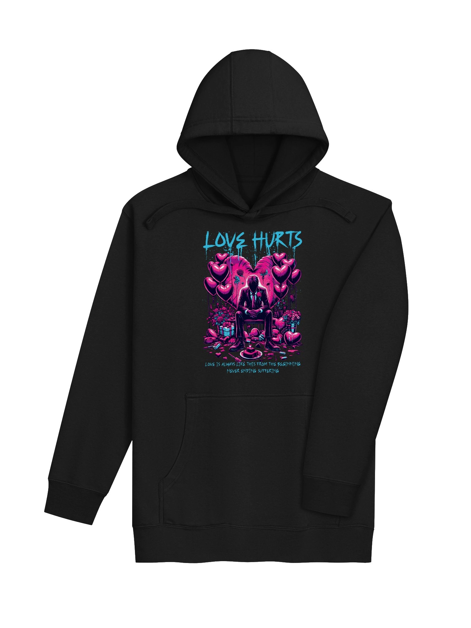 Love Hurts Hoodies: Fashion Meets Comfort Effortlessly product image (4)