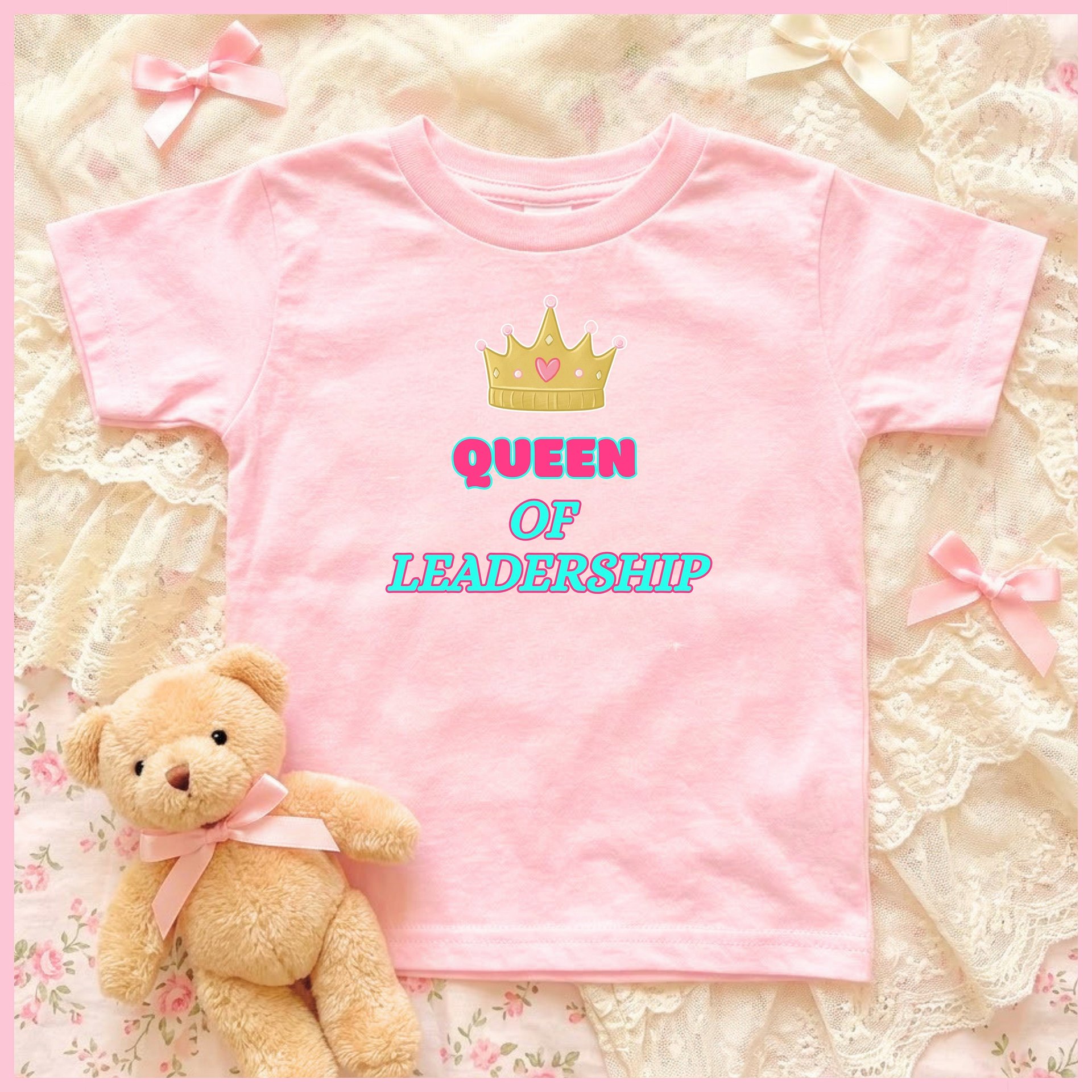Queen of Leadership🩷Super Soft🪽T-shirt🩷 product image (1)