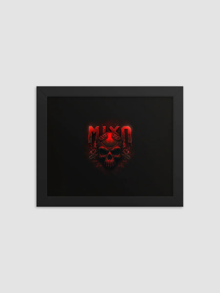 Red Skull Framed High-Quality Matte Poster product image (1)