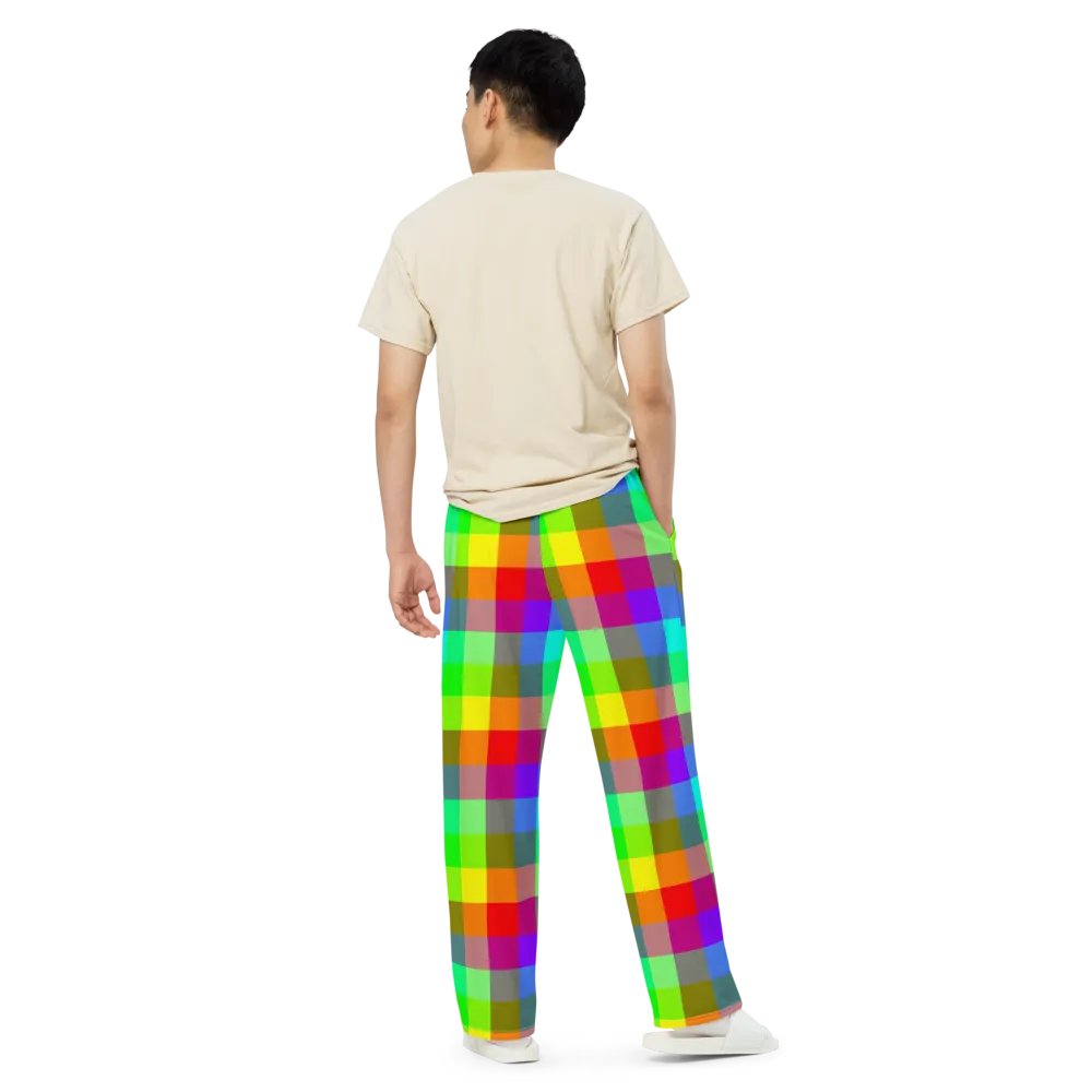 Rainbow Checker Pants product image (5)