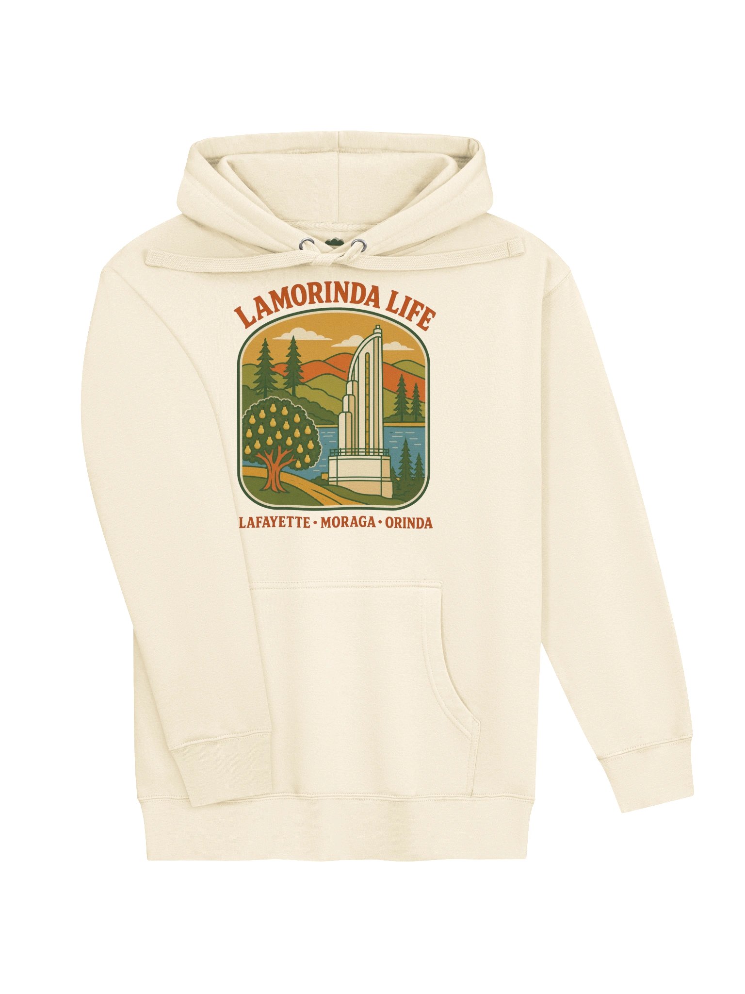 Lamorinda Life Three Towns Graphic Hoodie product image (3)