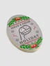 Hehe Holiday Wooden Ornament