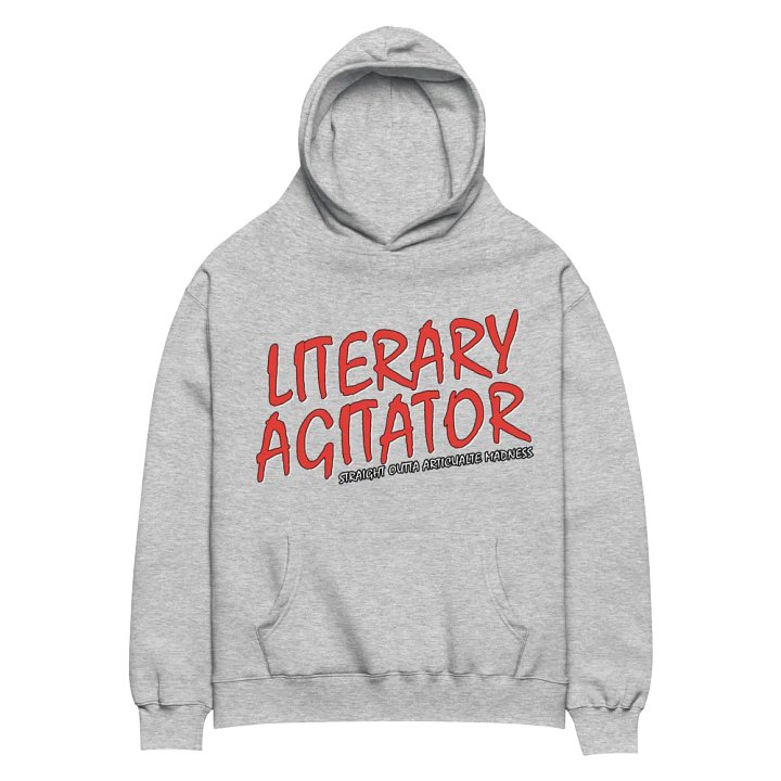 A8M Literary Agitator Str8 Outta Articulate Madness Hoodie product image (2)