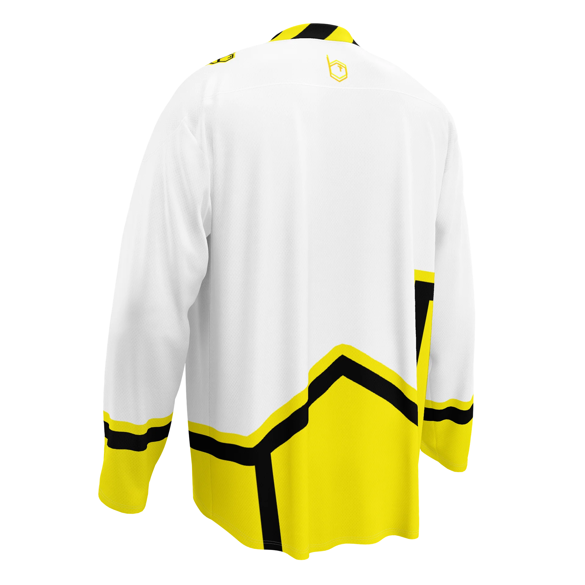 B-Team Sting Jersey - White And Yellow - Blank product image (2)