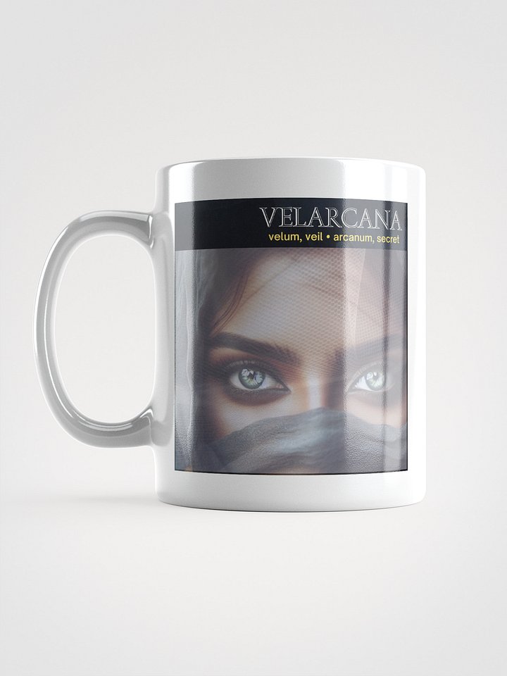 Velarcana Behind the Veil White Mug product image (2)