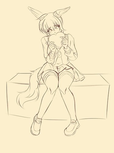 Have an umazing day! My new umamusume character is coming soon. #art #artwork #umamusume #umamusumeprettyderby #umamusumefanart