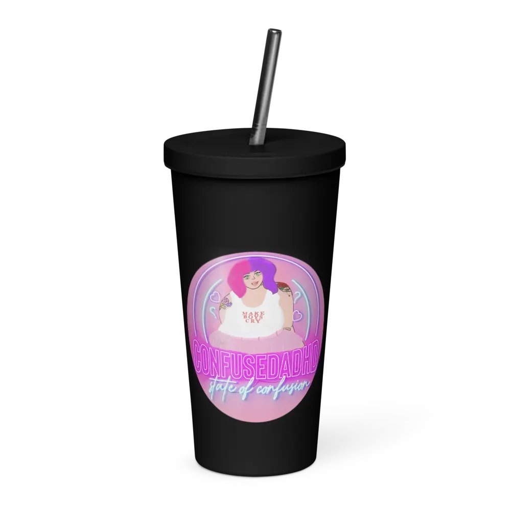 CADHD Tumblr with Straw product image (1)