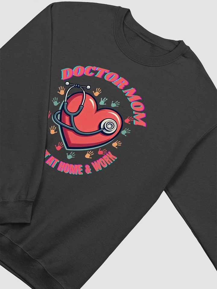 Healing Heart Doctor Mom Crewneck Sweatshirt product image (15)