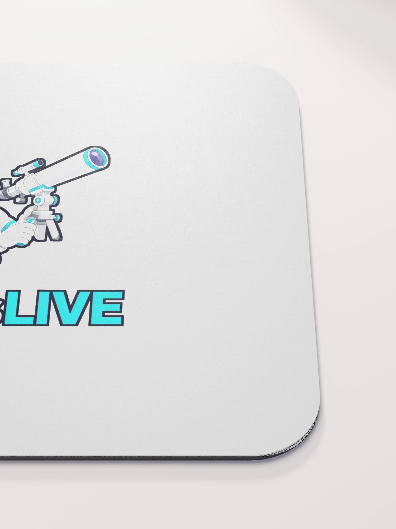 SkiesLIVE Astronaut Mouse Pad (White) product image (5)