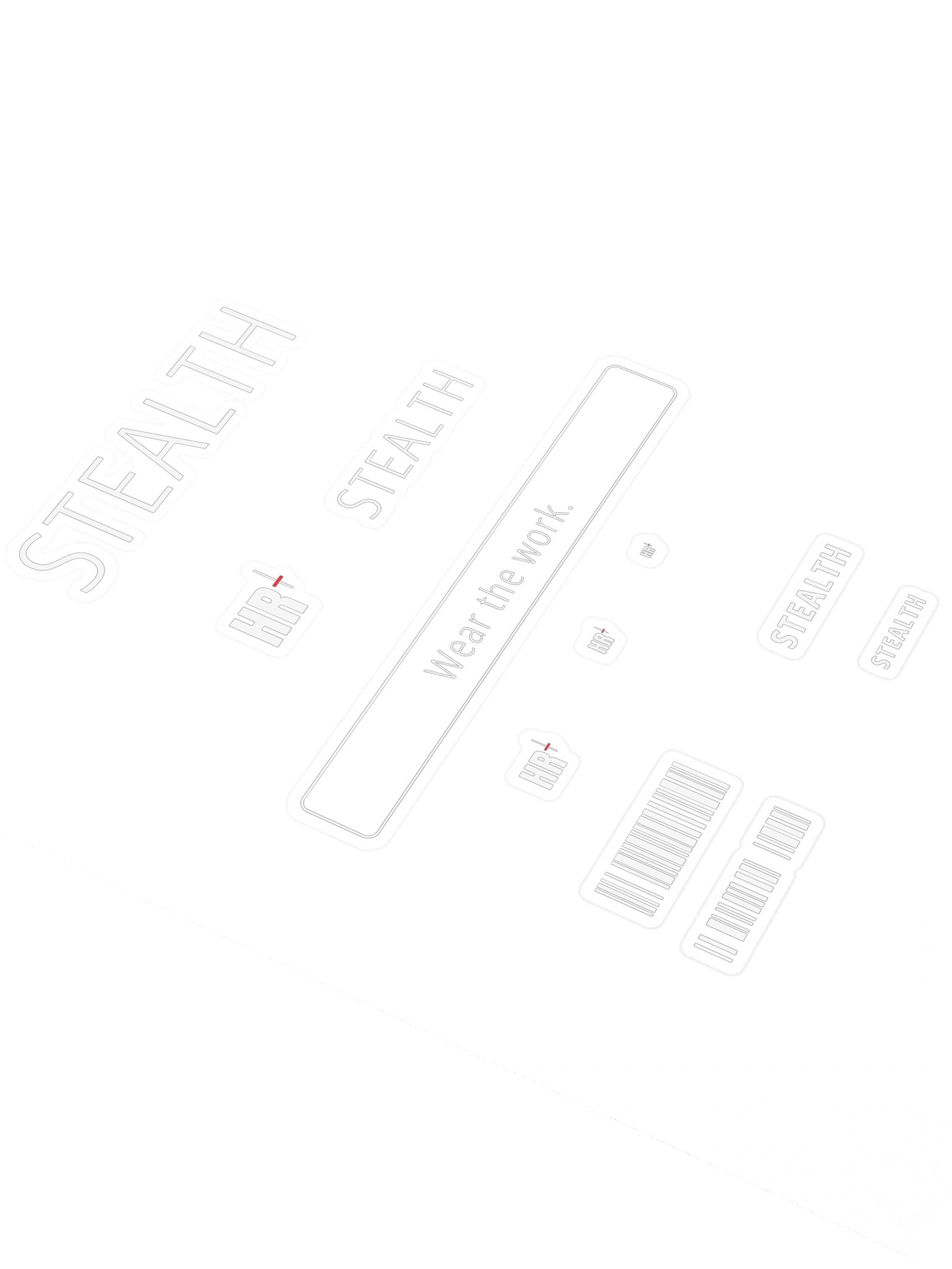 STEALTH Sticker Sheet product image (2)