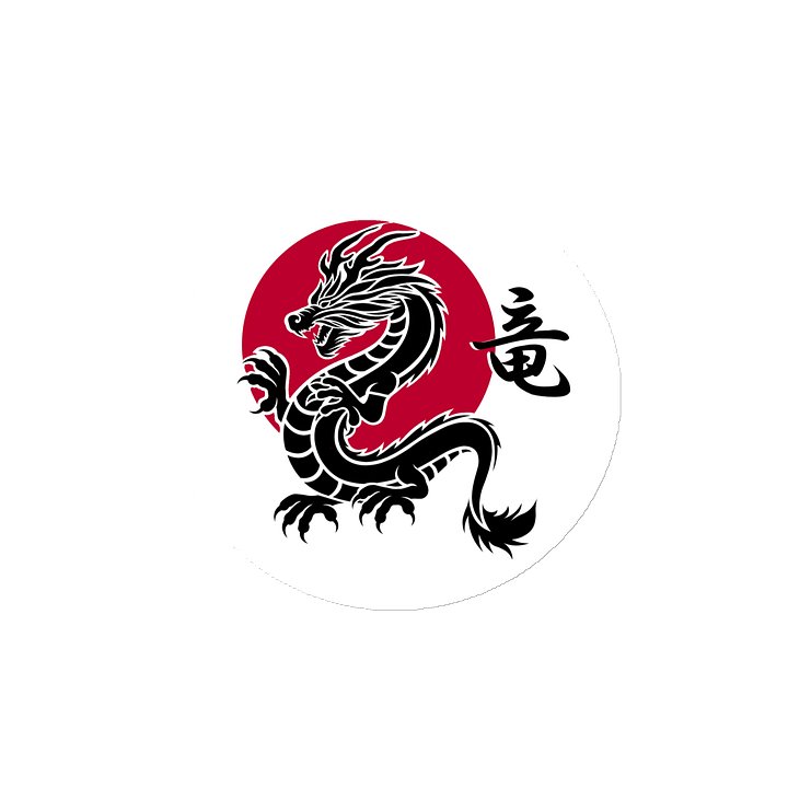 Japanese Dragon Magnet product image (2)