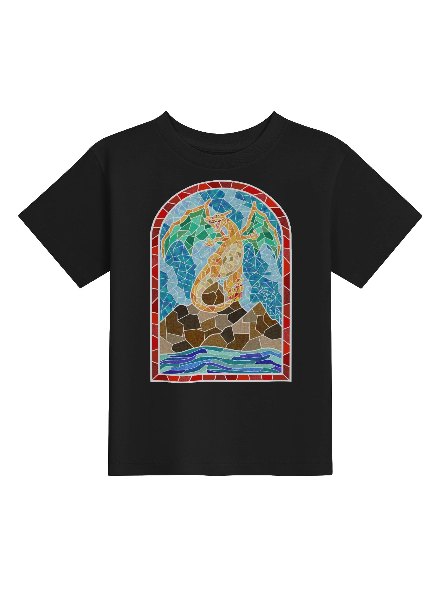Char-Lizard toddler shirt product image (1)