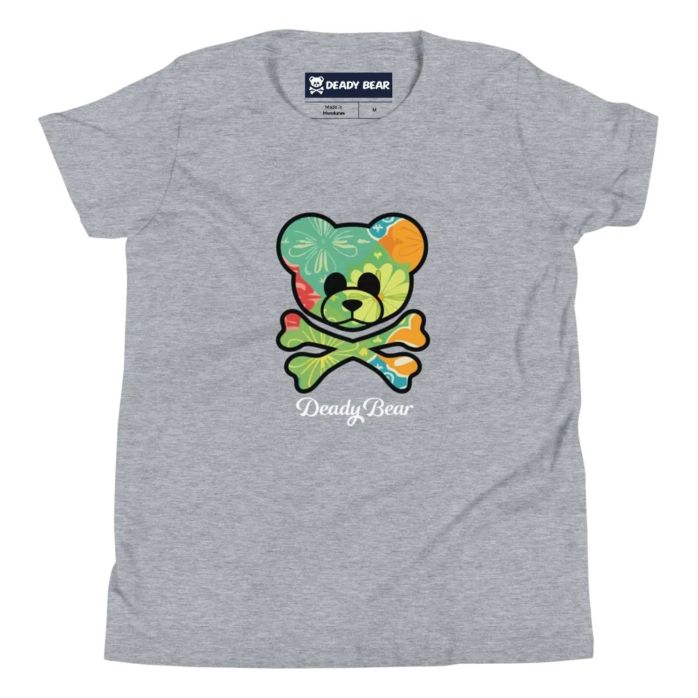Deady Bear Floral Design Youth T-Shirt product image (45)