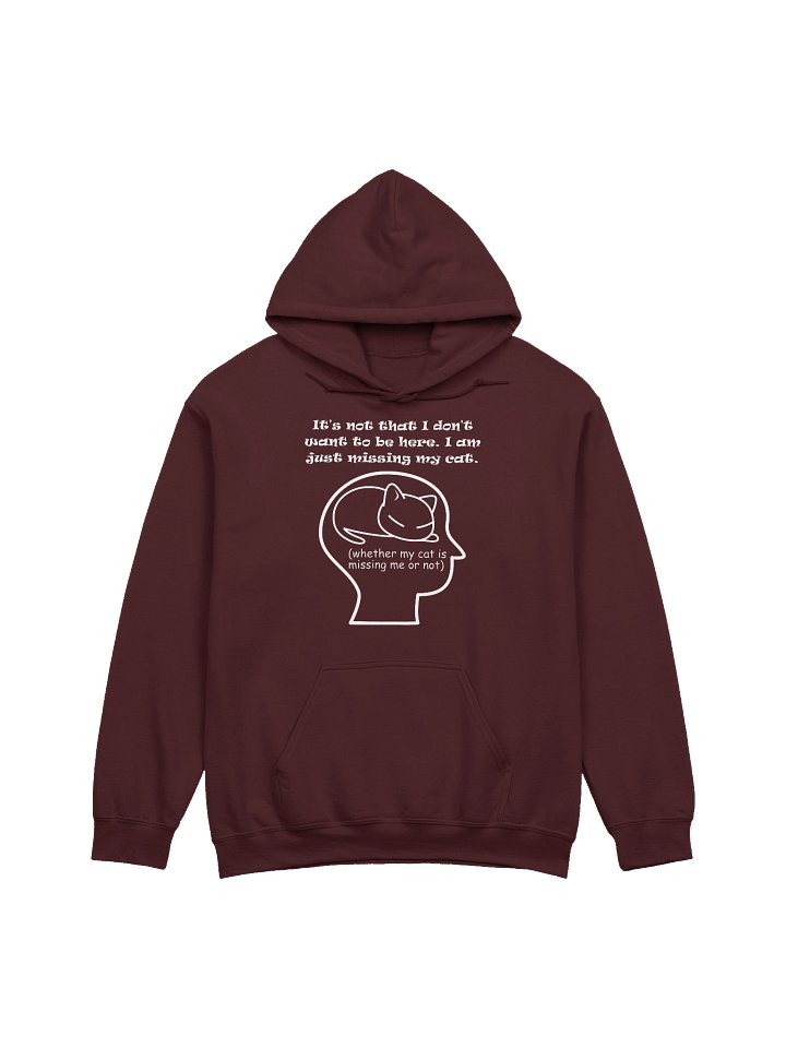 Monday Blue Kind of Mood - Unisex Adult Heavy Blend Hoodie product image (13)