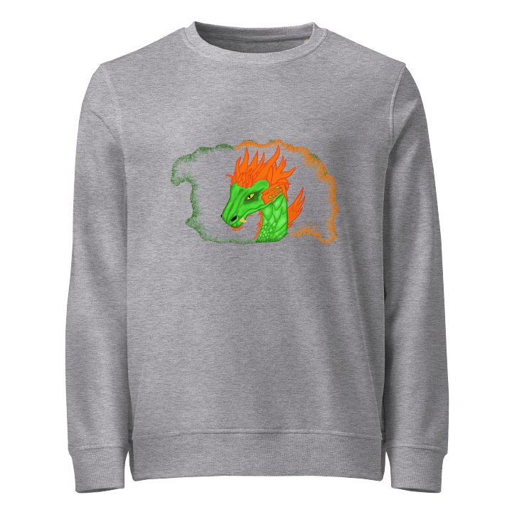 Dragon's Fury Organic Sweatshirt product image (1)