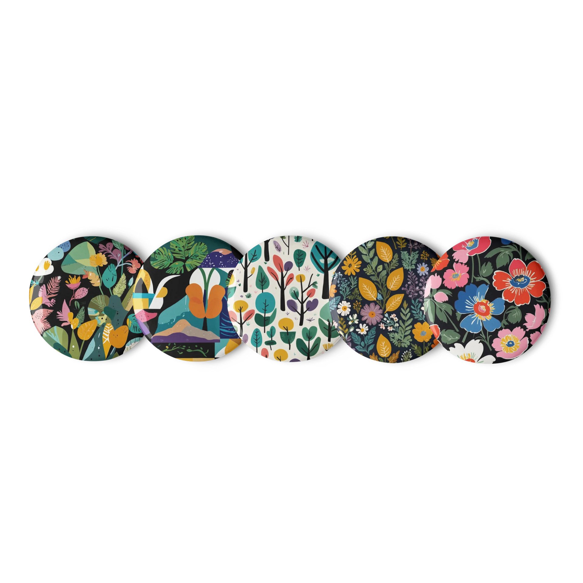 Whimsical Botanical Delight Pin Set product image (4)