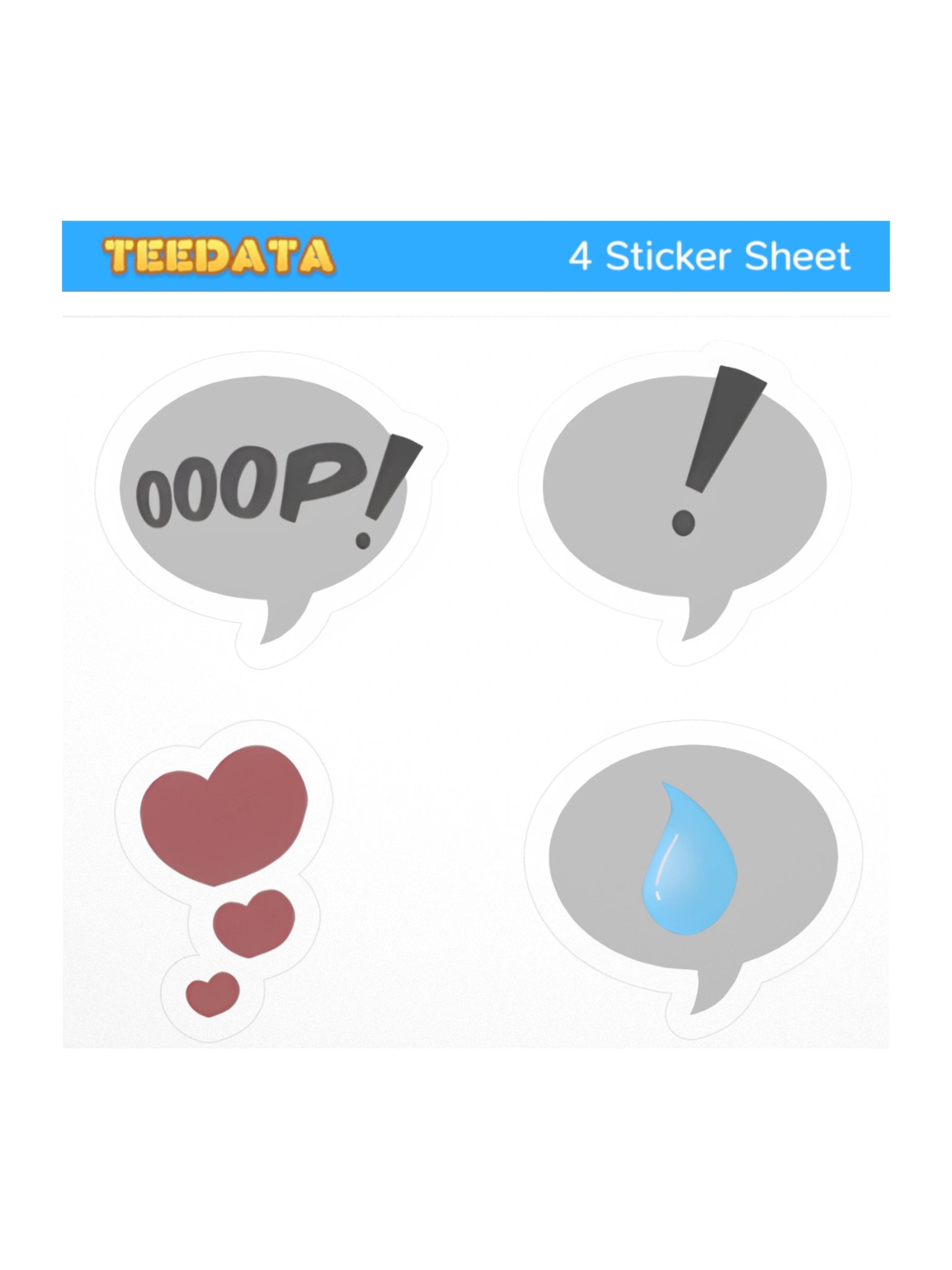 Emoticon Sticker Pack 1 product image (3)