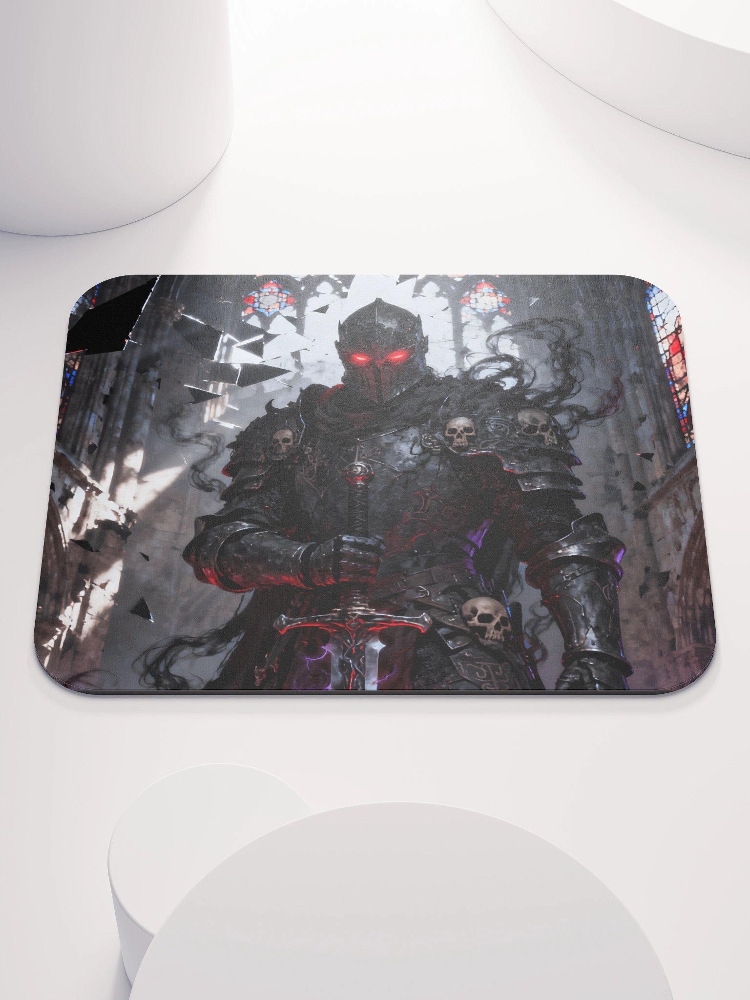 Dark Cathedral Warrior Mouse Pad product image (1)