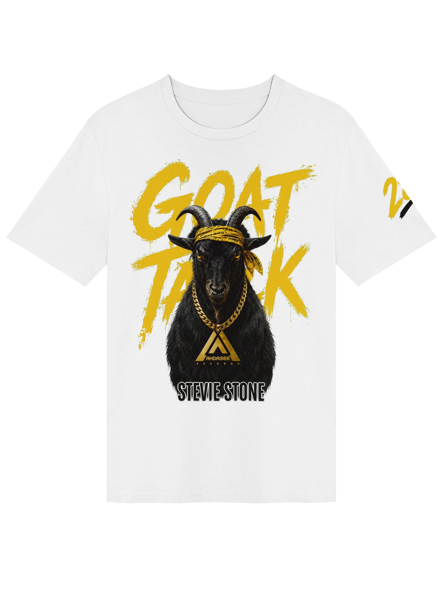 Stevie Stone GOAT TALK - Legacy in Motion White tee product image (1)