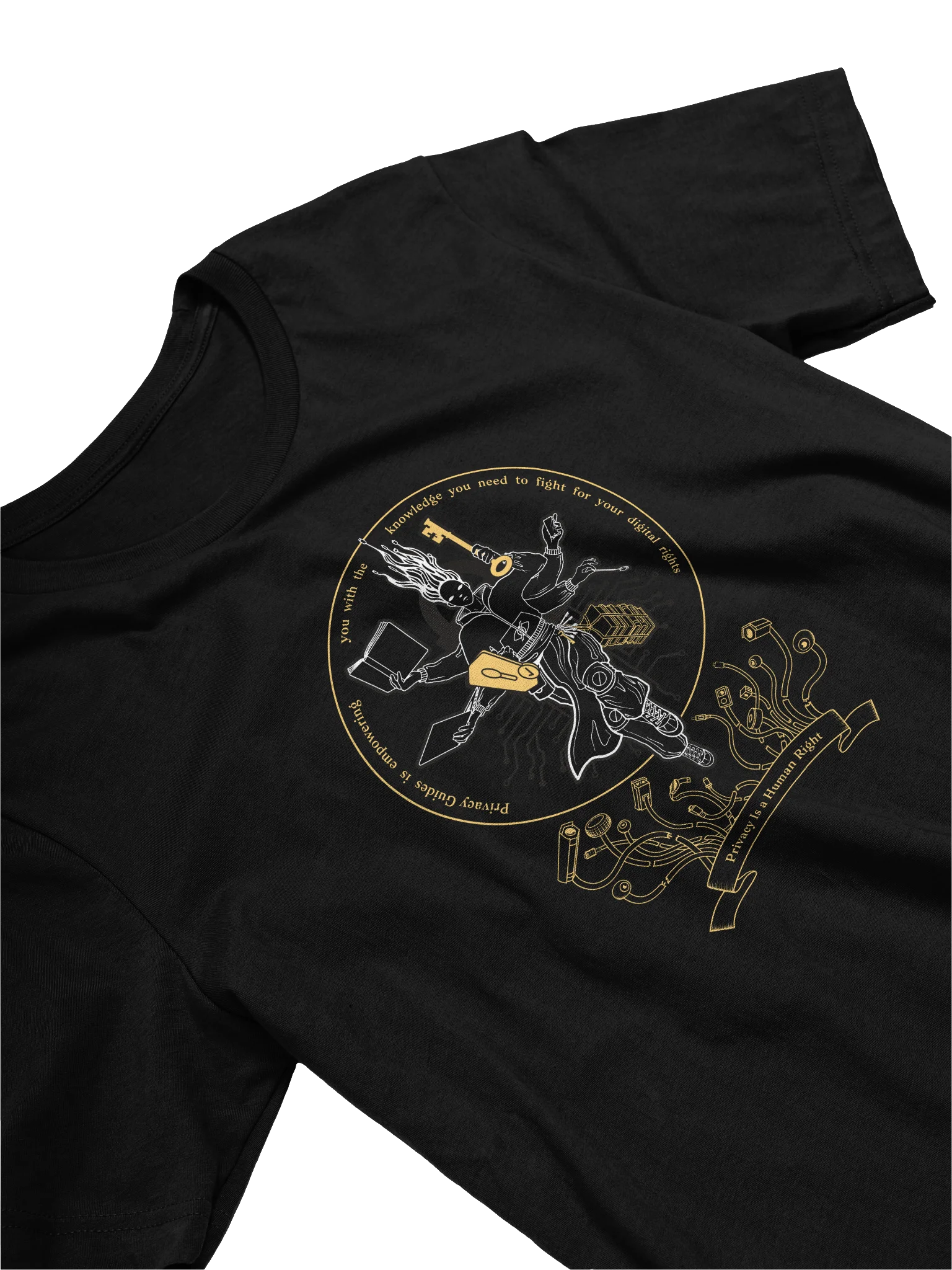 Defender of Privacy - Supersoft T-Shirt (Bella+Canvas) product image (2)