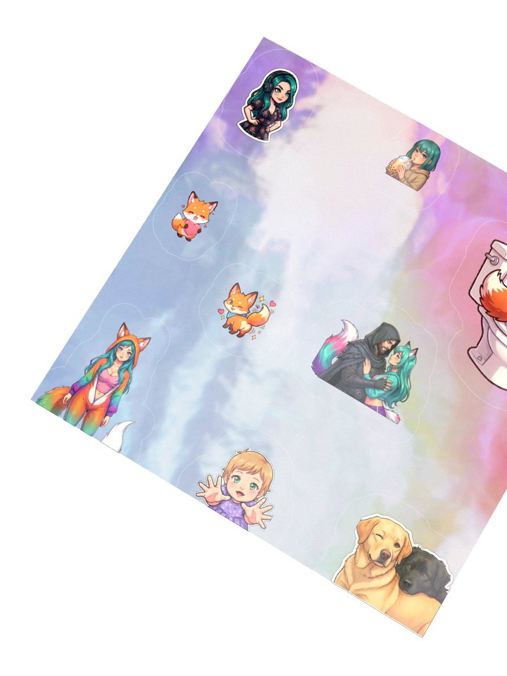 Vixie Emote Stickers product image (4)