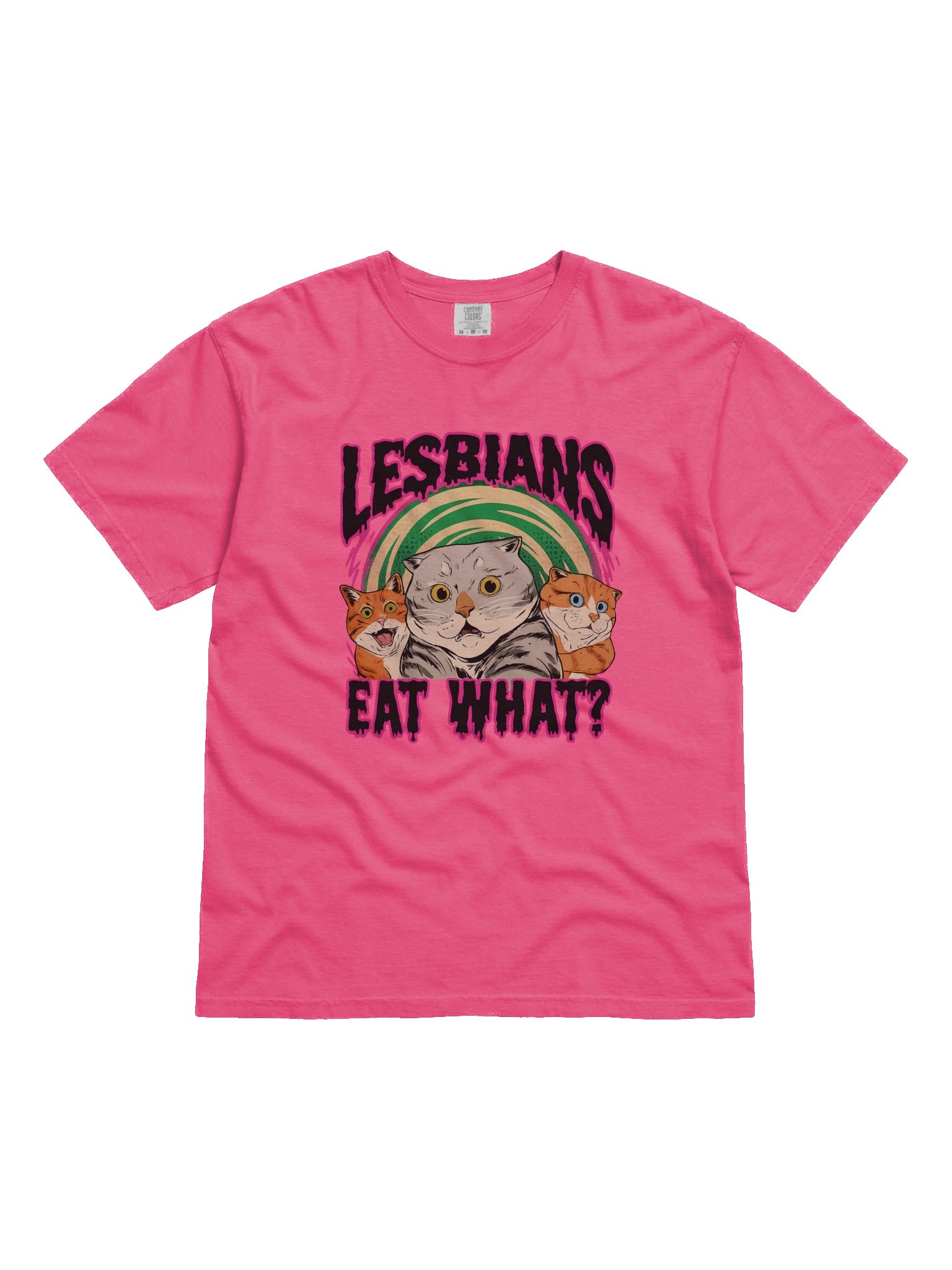 Funny 'LESBIANS EAT WHAT?' T-Shirt product image (81)