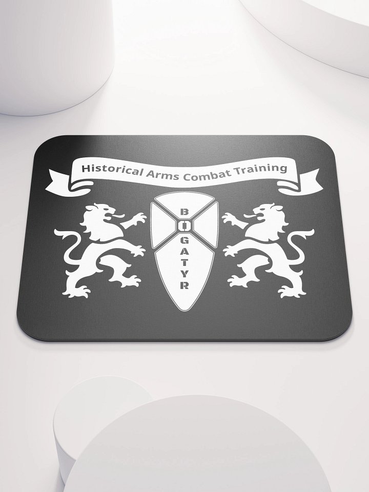 White HACT logo Mouse Pad product image (1)