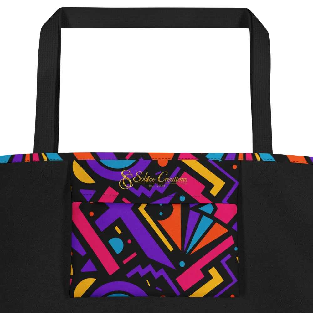 Neon Rewind Tote Bag product image (2)