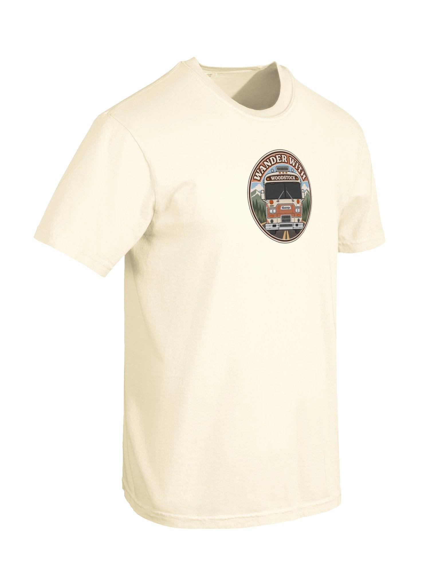 Woodstock Road Club Tee · Comfort Colors — Front & Center — Dark Windshield product image (19)