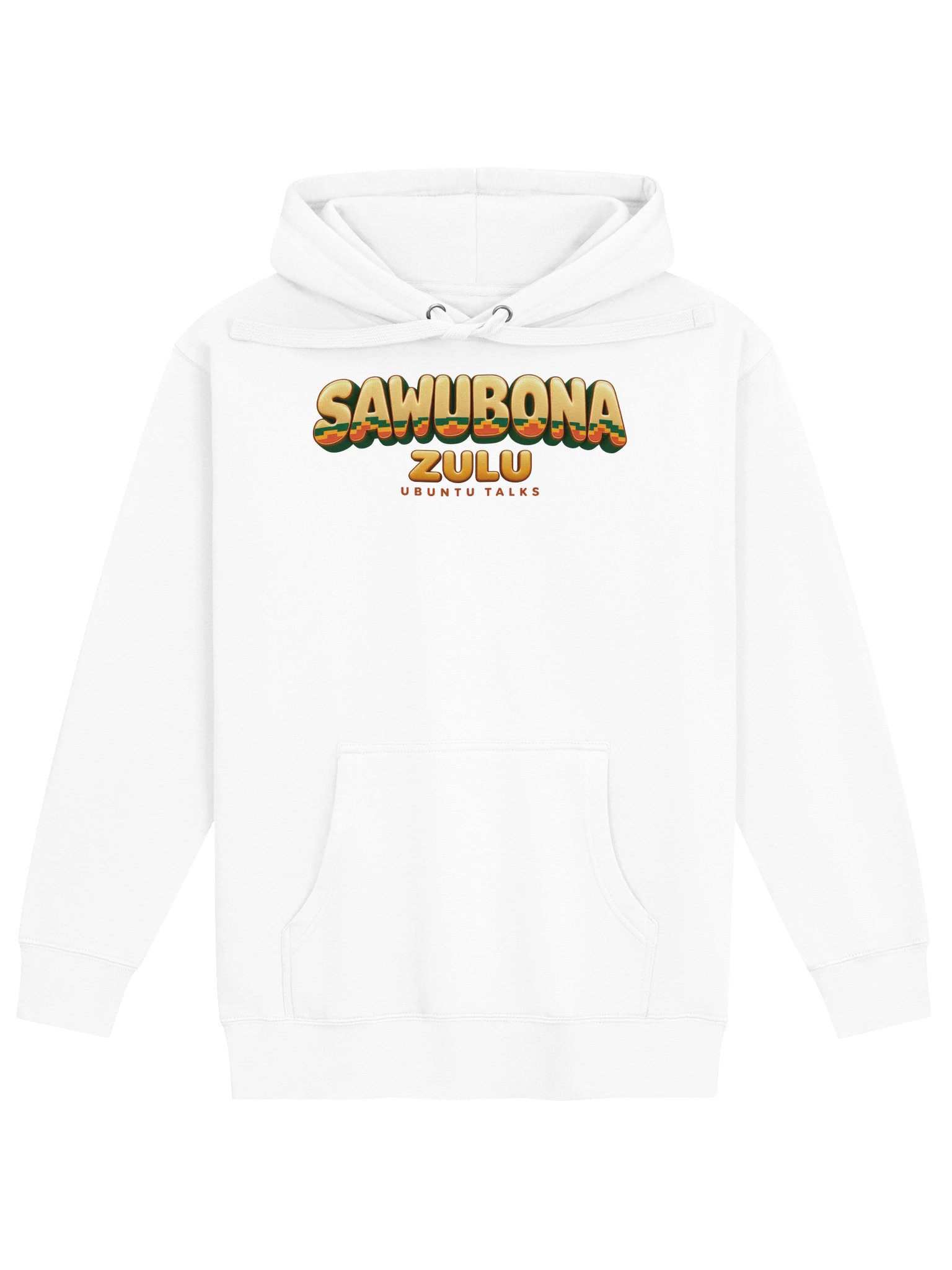 Ubuntu Talks Heritage — SAWUBONA | Zulu Premium Hoodie product image (1)