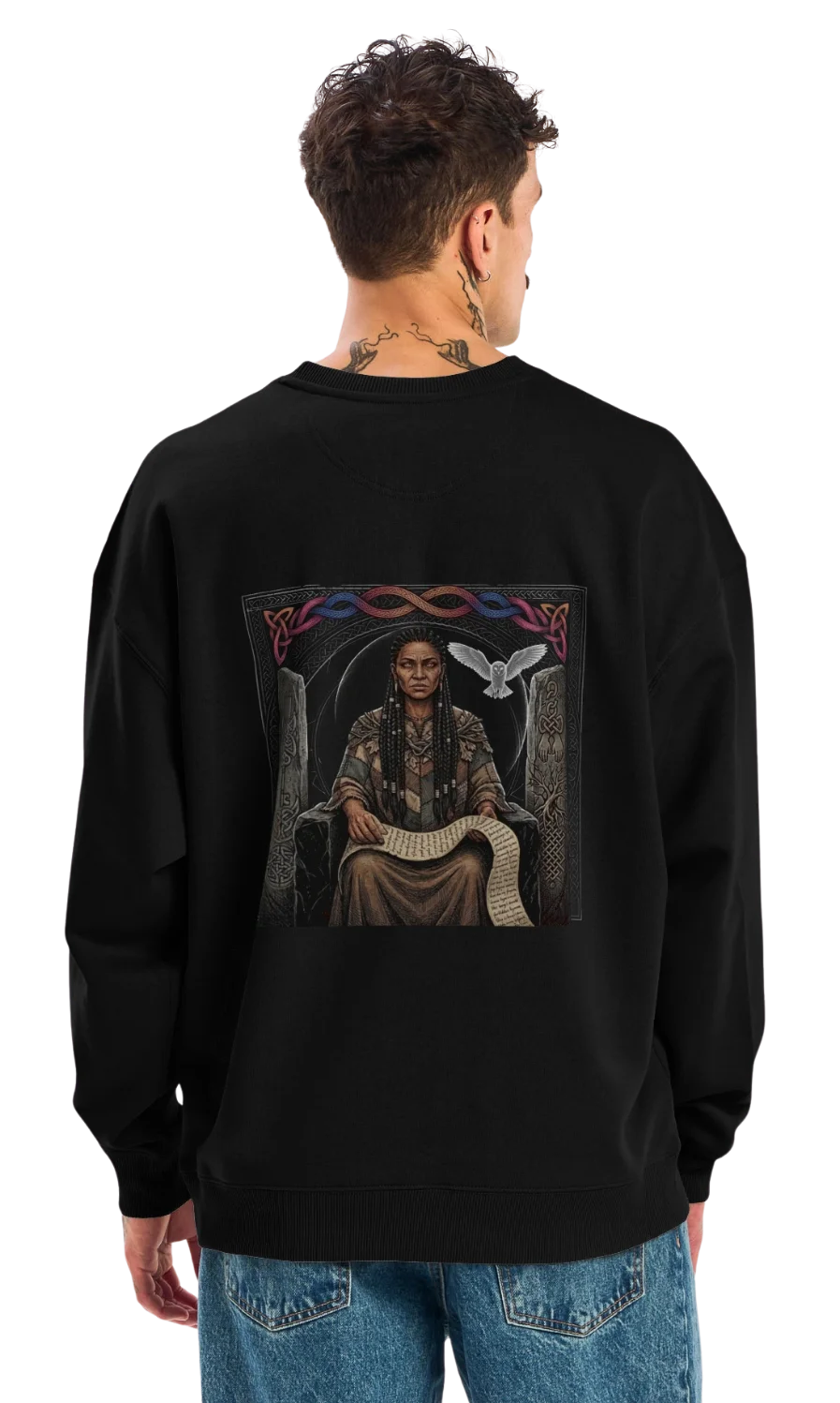 II - THE HIGH PRIESTESS Organic Sweatshirt product image (3)