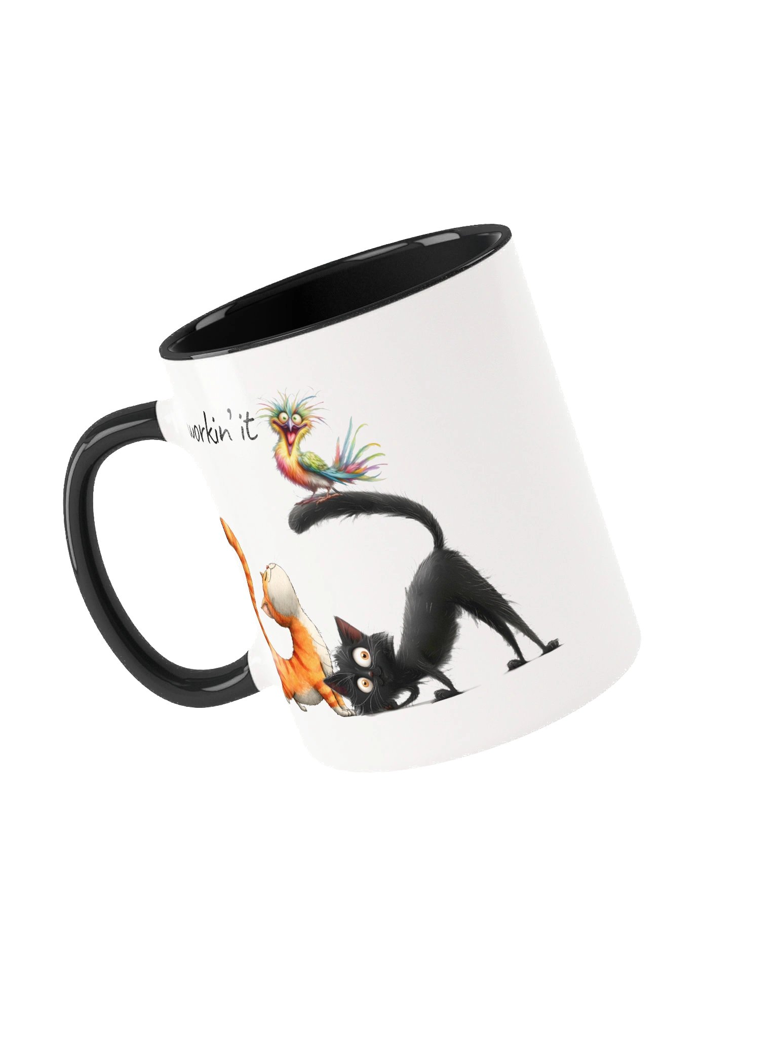 Workin’ It Cat Accent Mug product image (14)