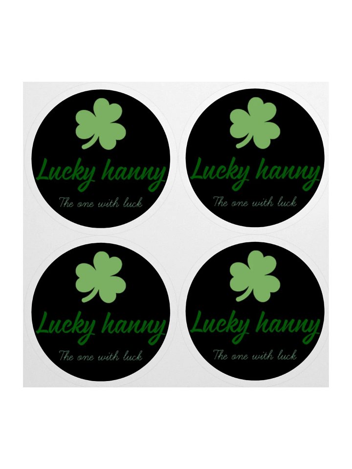 Lucky Hanny Clover Kiss Cut Stickers product image (1)