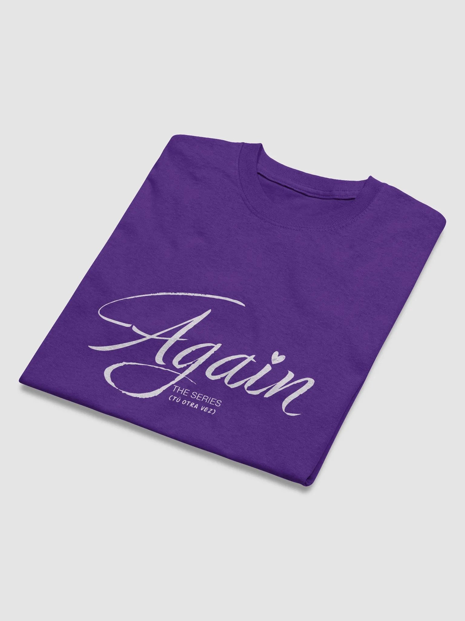 Camiseta AGAIN The Series (Tú Otra Vez) Letras Blancas [Estampado] product image (3)