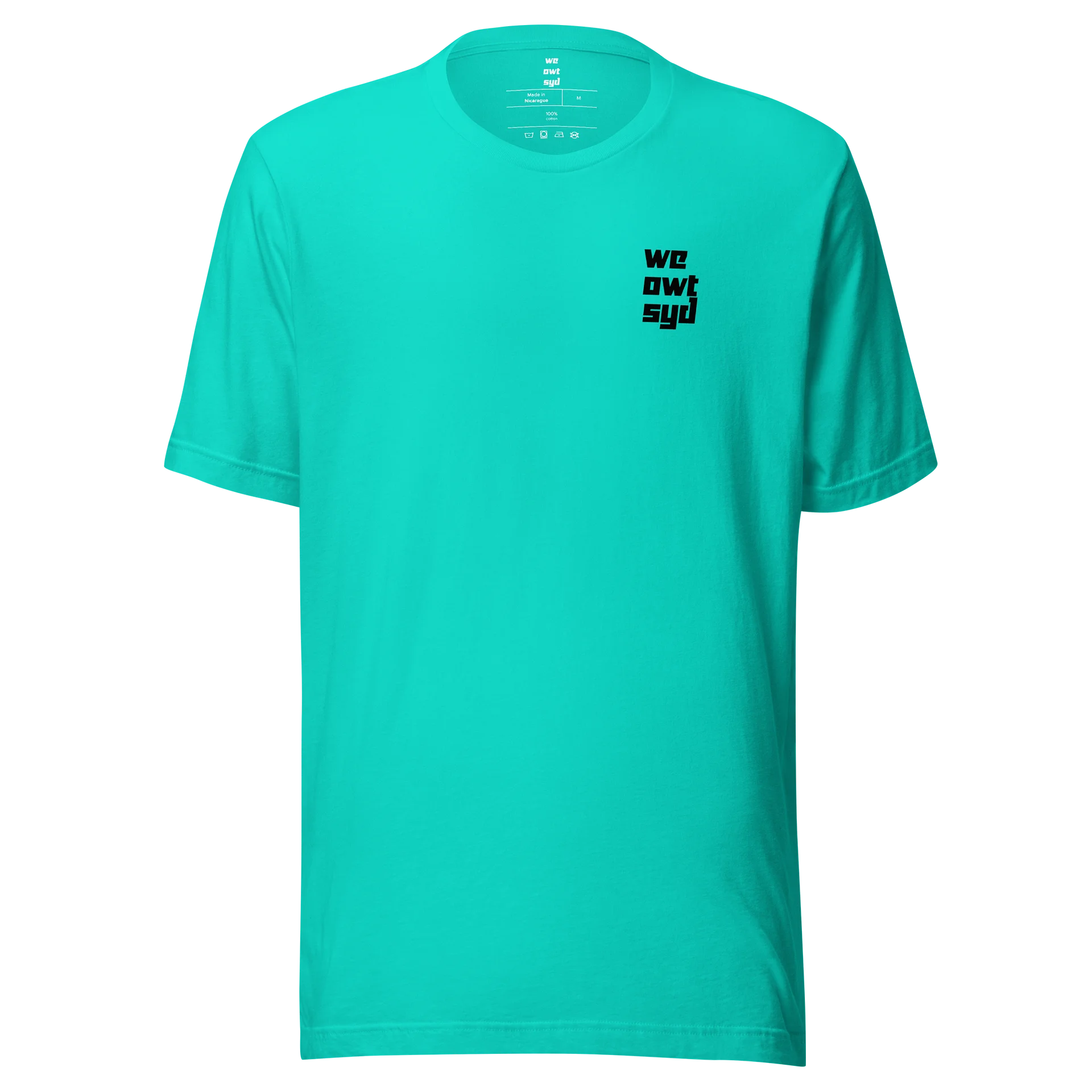 WeOwtsyd Premium T-Shirt - Chest Logo - Teal product image (4)
