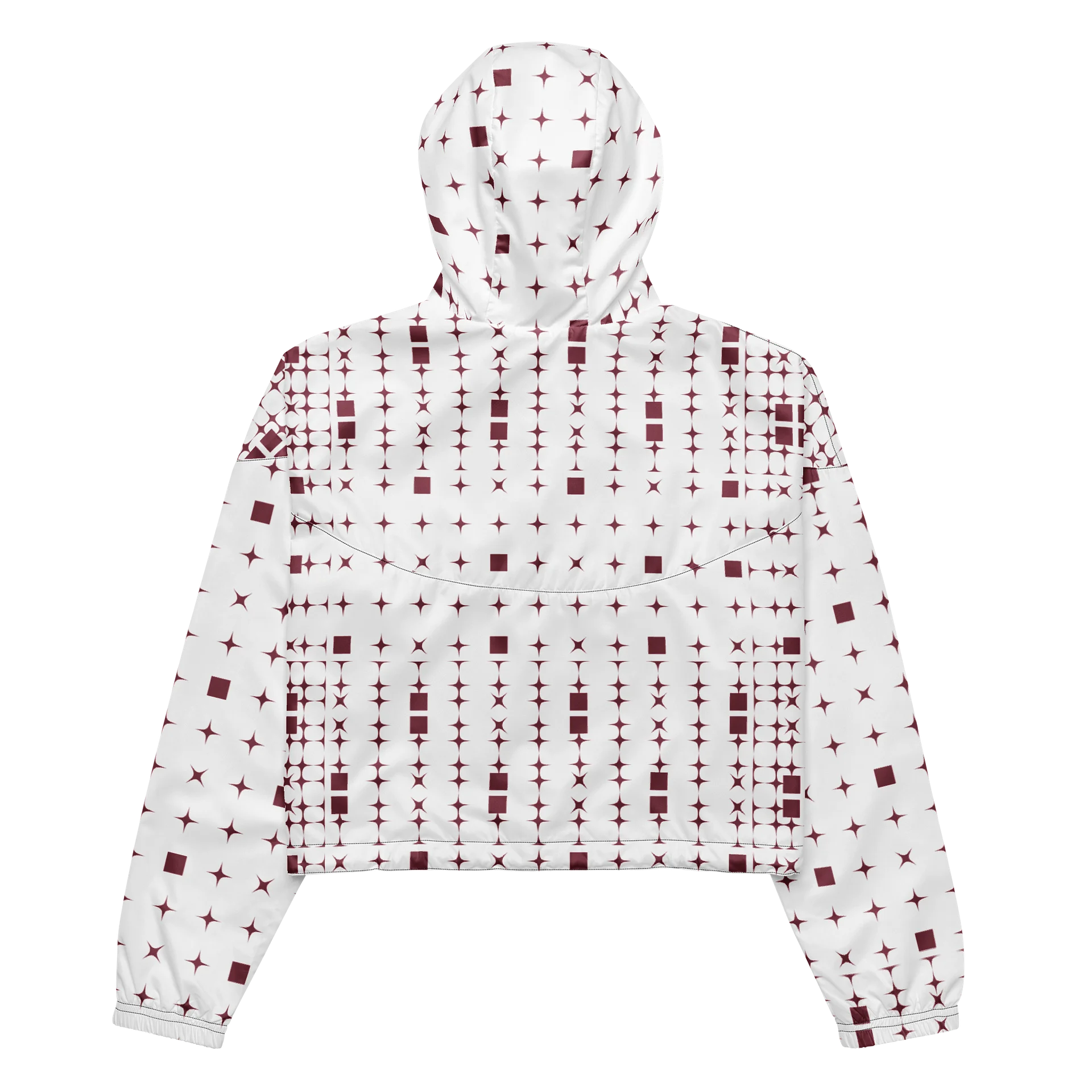 Glitch Pulse Cropped Windbreaker product image (9)