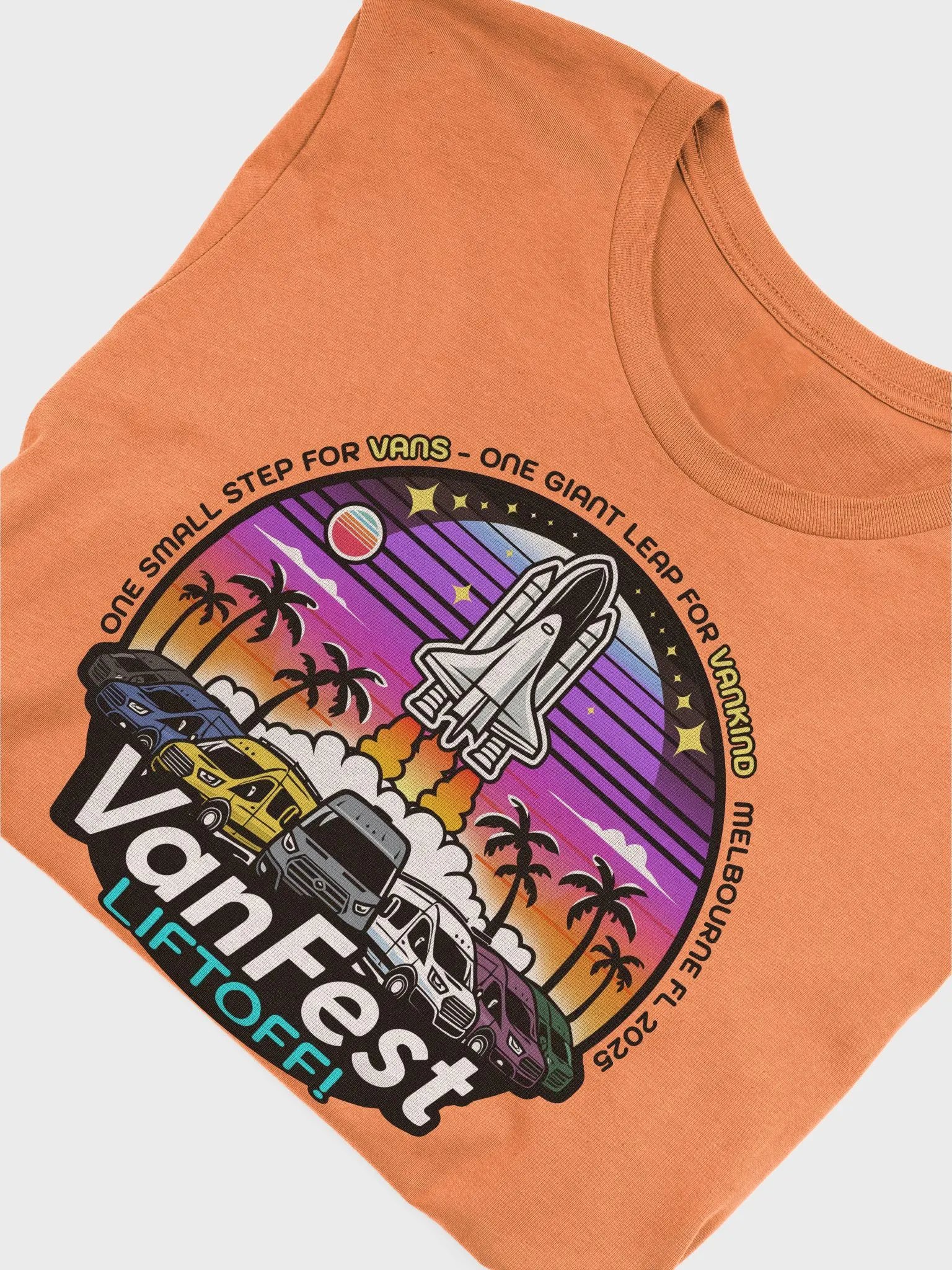 VanFest: LIFTOFF! 2025 - Official T-shirt product image (5)
