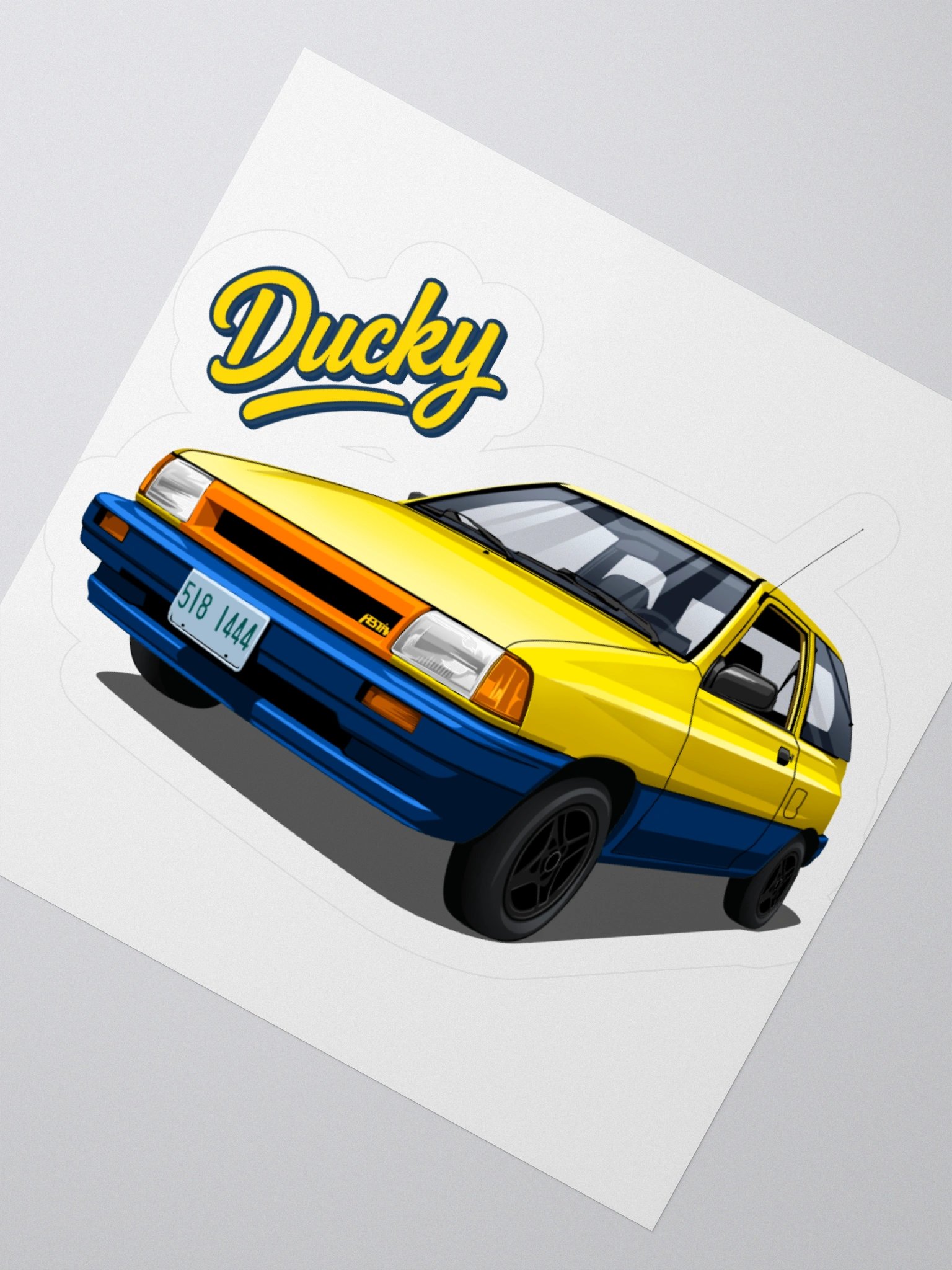 Ducky Full Sticker product image (2)